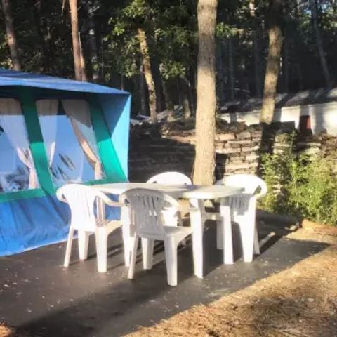 Zelt 5 personen - Navajo-Zelt 4 Zimmer 6 Personen (4 Erwachsene + 2 Kinder) Ohne Sanitäranlagen