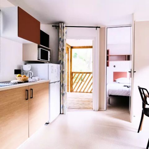 Stacaravan 5 personen -  Premium 3 kamers 4 personen + 1 kind -6 jaar Airconditioning