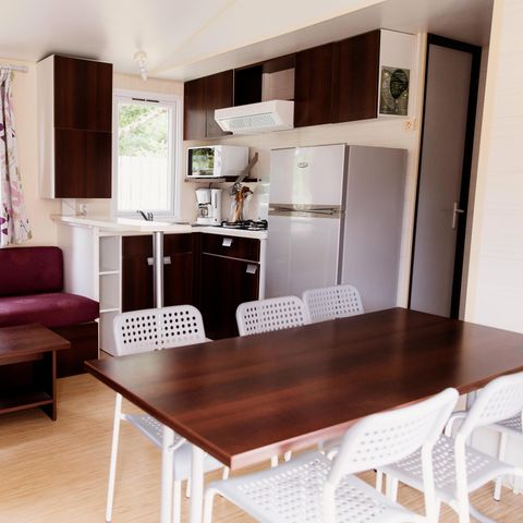 Stacaravan 6 personen - Mimosa 4 kamers 6 personen