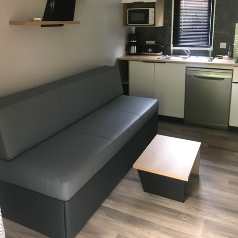 MOBILHOME 4 personas - "Lila" 2 dormitorios 2 baños 2 aseos