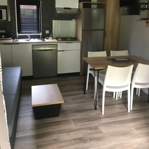 MOBILHOME 4 personas - "Lila" 2 dormitorios 2 baños 2 aseos