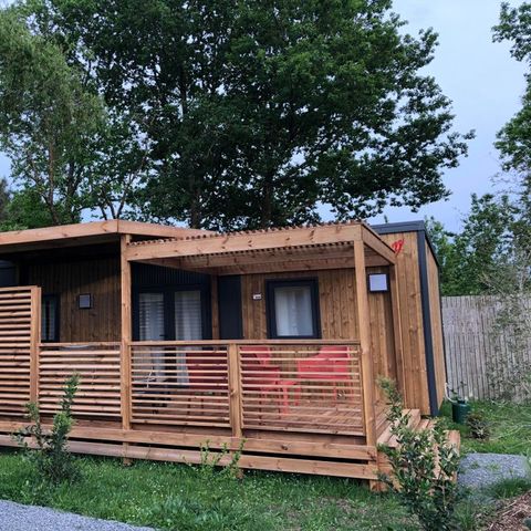 MOBILHOME 4 personas - "lila" 2 dormitorios 2 baños 2wc