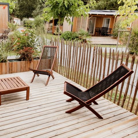 MOBILHOME 4 personas - " Magnolia 2 dormitorios