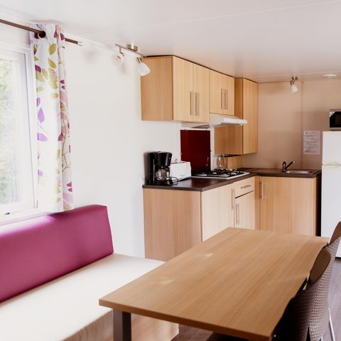 Mobilheim 4 Personen - "Camélia" 2 Zimmer 2sdb 2wc