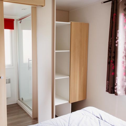 Stacaravan 4 personen - PAUILLAC 2 slaapkamers 2badkamer 2wc