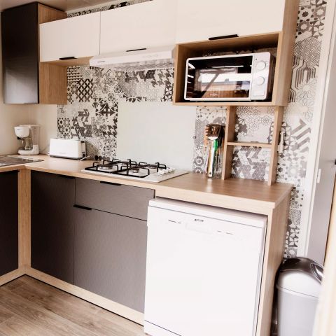 MOBILHOME 4 personas - Magnolia 3 Piezas 4 Personas Aire acondicionado + TV