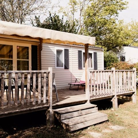 Stacaravan 6 personen - Luxe Amarillys 4 Kamers 6 Personen + TV