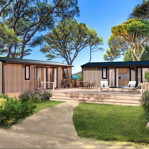 Mobile home 12 persons - Mobile home "Le Grand Chai" 12 pers.