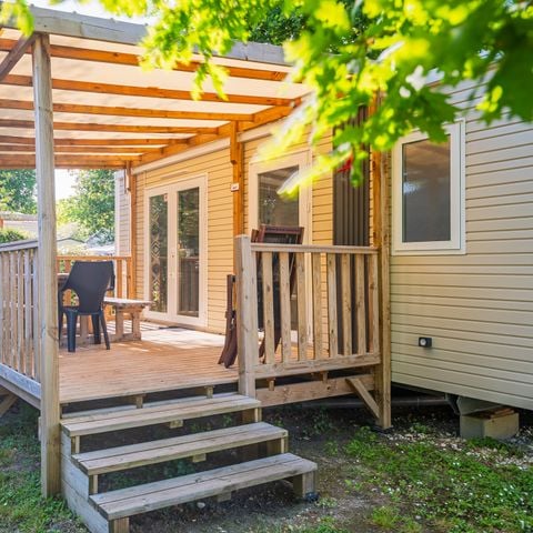 Stacaravan 4 personen - Stacaravan SAINT-JULIEN CLIM 2 slaapkamers