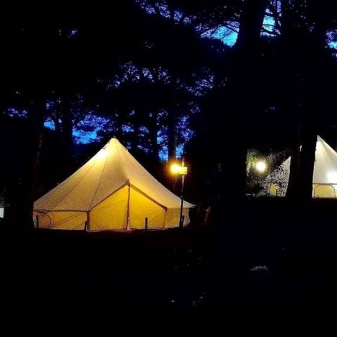 Tent van canvas en hout 4 personen - BELLA TENT - Zonder sanitair
