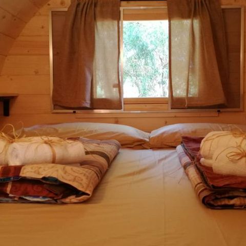 Insolite 4 personnes - BELLA TENT BARRIQUE - Sans sanitaires