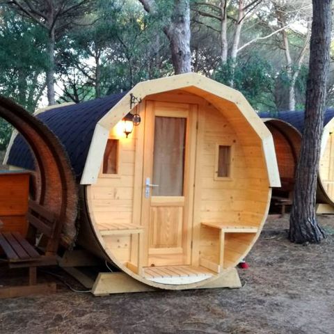Inusual 4 personas - BELLA TENT BARRIQUE - Sin instalaciones sanitarias