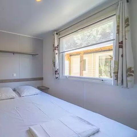 Stacaravan 6 personen - Klassiek | 2 Slaapkamers | 4/6 Pers | Verhoogd terras | Airconditioning