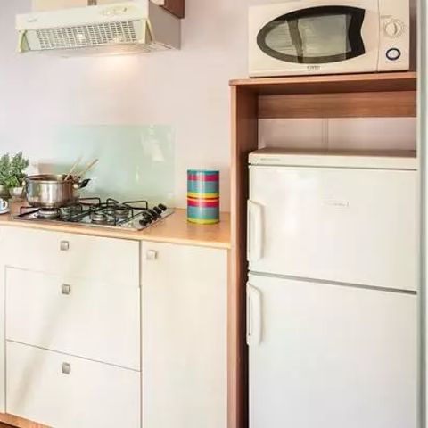 MOBILHOME 6 personnes - Classic | 2 Ch. | 4/6 Pers. | Terrasse surélevée | Clim.