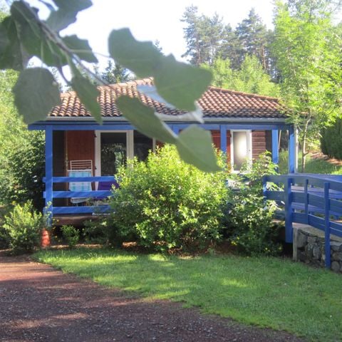 CHALET 4 personnes - Chalet PMR Marina Confort 30m² - 2 chambres + terrasse couverte 15m²