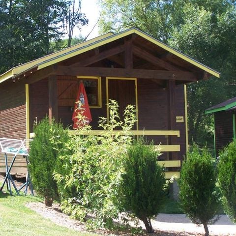 Chalet 2 persons - YELLOW CABANON without sanitary facilities