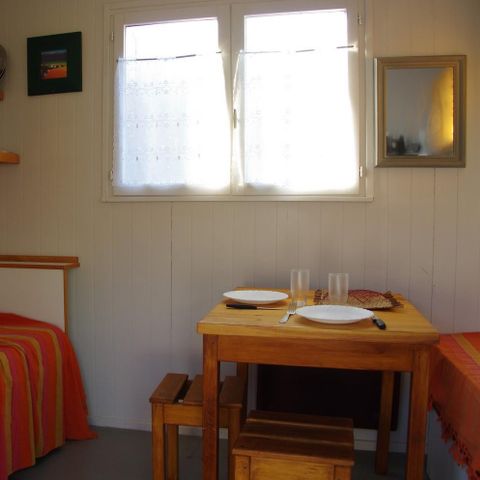 Chalet 1 person - CABANON STANDARD BLAU ohne Sanitäranlagen