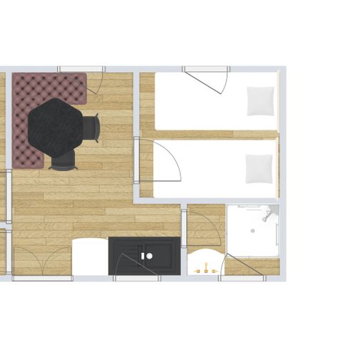 MOBILHOME 4 personas - SAINT ROCH