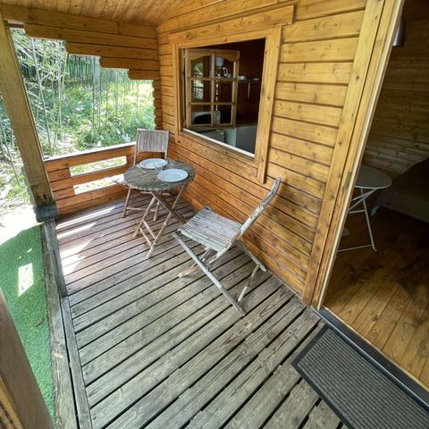 CHALET 2 personas - 1 habitación 12m² - sin baño