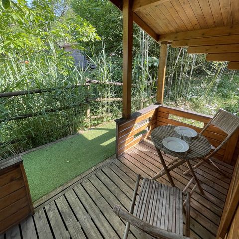 Chalet 2 Personen - 1 Zimmer 12m² - ohne Sanitäranlagen