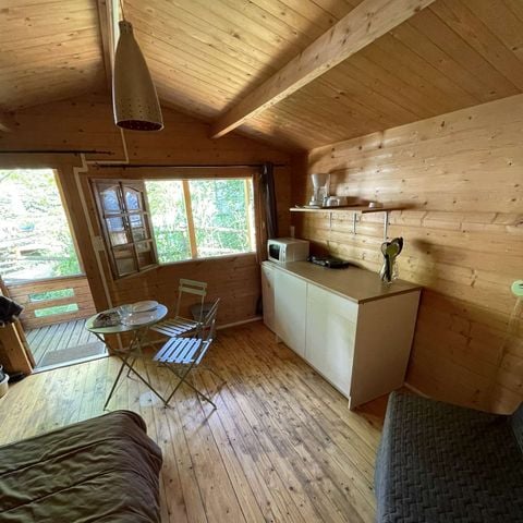 Chalet 2 personen - 1 Zimmer 12m² - ohne Sanitäranlagen