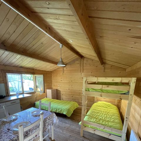 CHALET 3 personas - 1 habitación 15 m² - sin baño