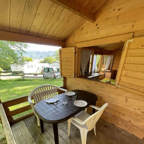 Chalet 3 Personen - 1 Raum 15 m² - ohne Sanitäranlagen