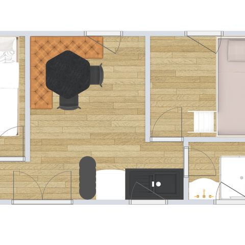 MOBILE HOME 4 people - CAPRI