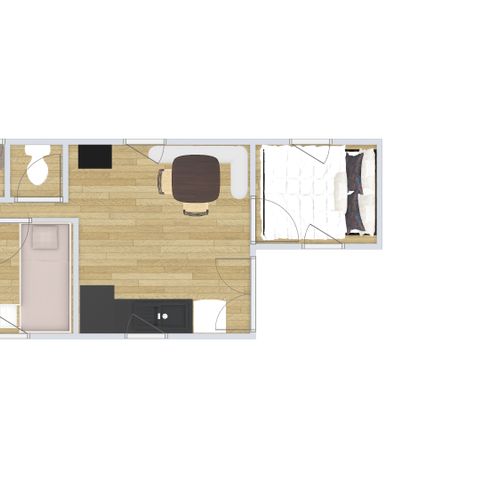 MOBILHOME 6 personas - VAUBAN