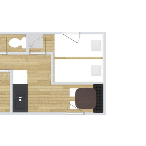 MOBILHOME 4 personas - ALESIA