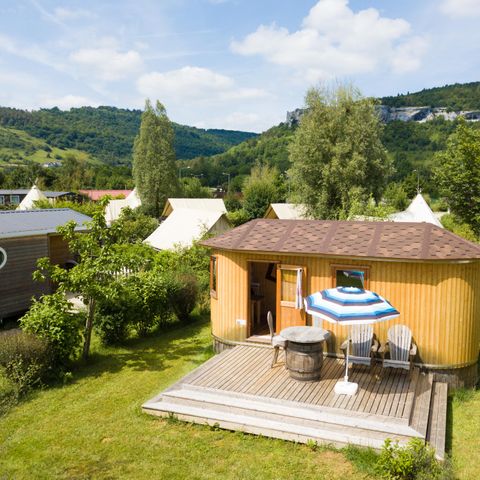 Mobile home 2 persons - COTTAGE CLAVELIN
