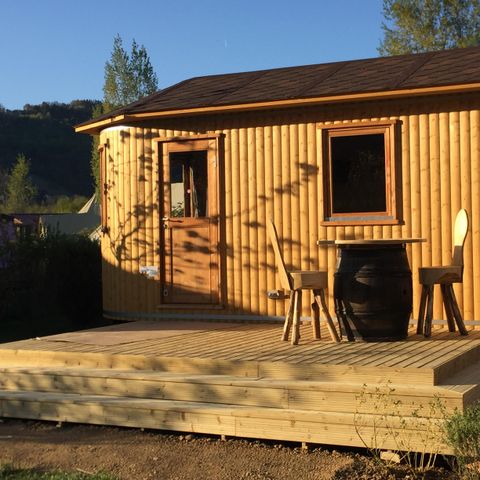 Mobile home 2 persons - COTTAGE CLAVELIN