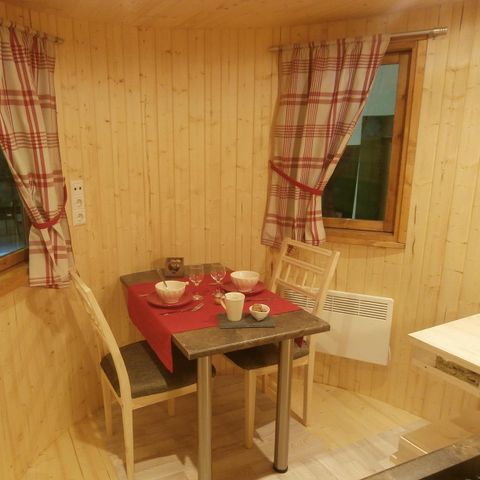 Mobile home 2 persons - COTTAGE CLAVELIN