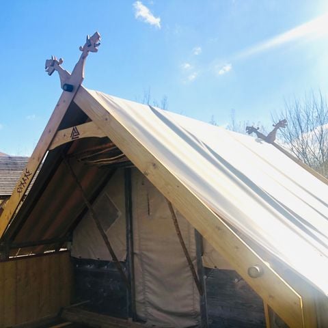 Safarizelt 4 Personen - LODGE SKALI - ohne Sanitäranlagen