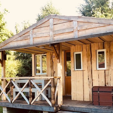 Mobile home 4 persons - Cottage OGHAM - 25m2- The Scribes' unusual cabin