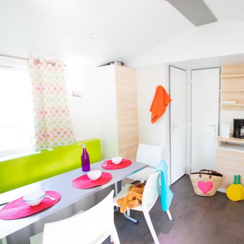 Mobilheim 6 Personen - Cottage Sequanie - 32m² - 3 Zimmer für große Familien