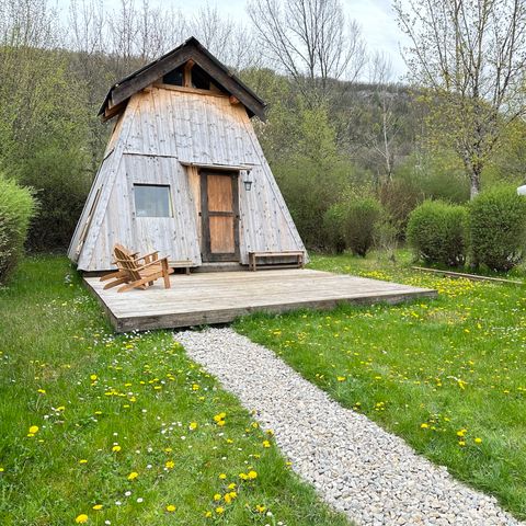 Accommodation 4 persons - Le Thuyé Comtois - 25m2 - 2 bedrooms, typical Franc-Comtois accommodation