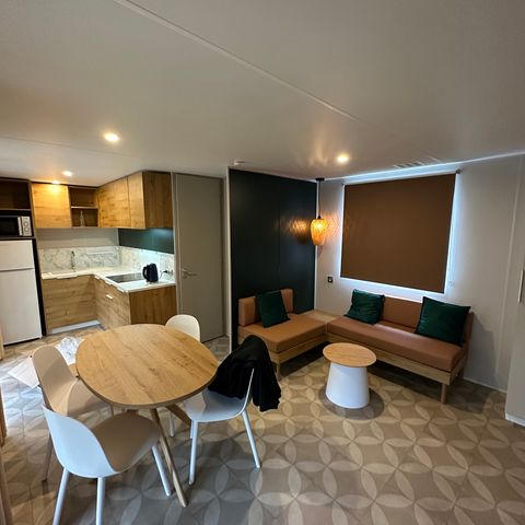 Mobile home 4 persons - Cottage Mahaut Prestige - 32m² - 2 bedrooms, XXL shower room, Refinement and modernity