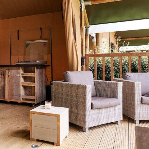 TIENDA DE LONA Y MADERA 6 personas - Nómada