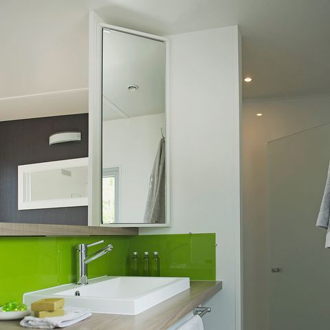 Mobilheim 5 Personen - Cottage Vesontio Prestige - 36m2 - 2 Zimmer, 2 Bäder