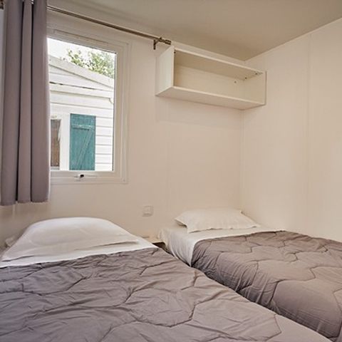 Mobile home 6 persons - Mobile home | Comfort | 3 Bedrooms | 6 Pers | Raised terrace | Air conditioning | TV