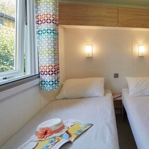 BUNGALOW 6 personnes - Mobil-home | Comfort | 3 Ch. | 6 Pers. | Terrasse surélevée