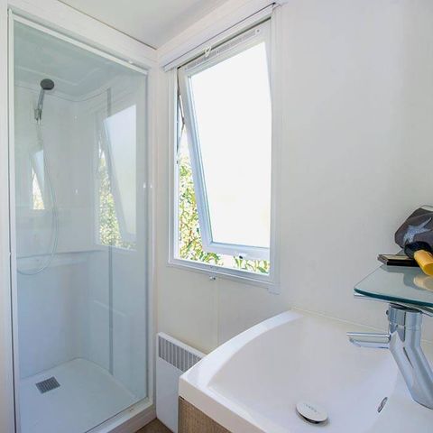 BUNGALOW 4 personnes - Mobil-home | Comfort | 2 Ch. | 4 Pers. | Terrasse surélévée non couverte
