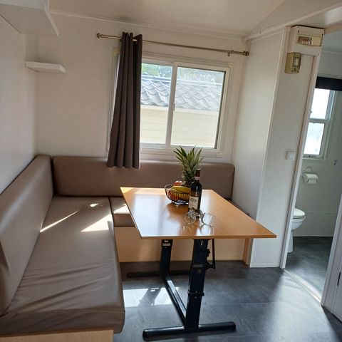 Mobilheim 4 Personen - 2 Schlafzimmer - 4 Personen Klima