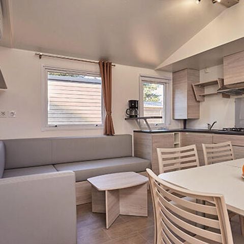 Stacaravan 6 personen - Gezellig 4 kamers 6 personen Airconditioning