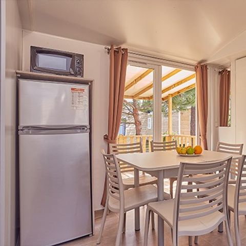 Casa mobile 6 persone - Comfort XL | 3 Camere da letto | 6 Persone | Terrazza rialzata | Aria condizionata | TV