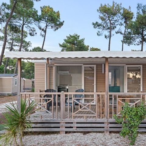 Mobile home 6 persons - Comfort XL | 3 Bedrooms | 6 Pers | Raised terrace | Air conditioning