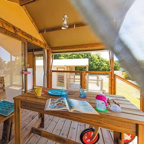 ALBERGUE 5 personas - Carpa Lodge | 2 Dormitorios | Capacidad 4/5 personas | Sin Baño