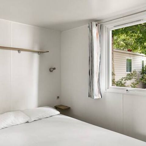 Stacaravan 4 personen - Comfort | 2 slaapkamers | 4 pers | Verhoogd terras | 1 badkamer