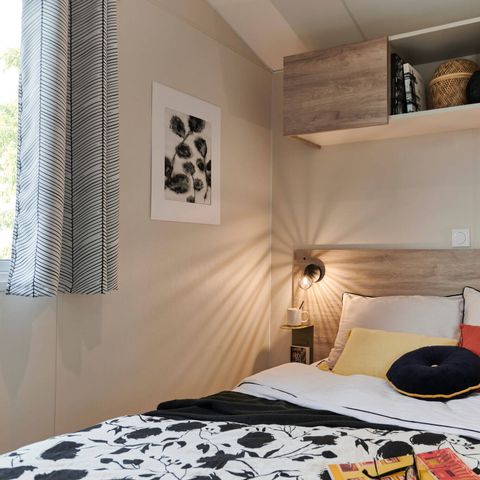 Stacaravan 6 personen - Premium | 3 slaapkamers | 6 pers | Lounge terras | 1 badkamer | Airconditioning | TV